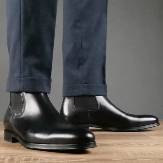 Chelsea Boot Black Vibram