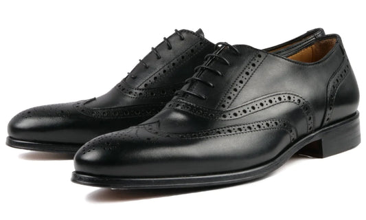 Wingtip Oxford Brogue Black